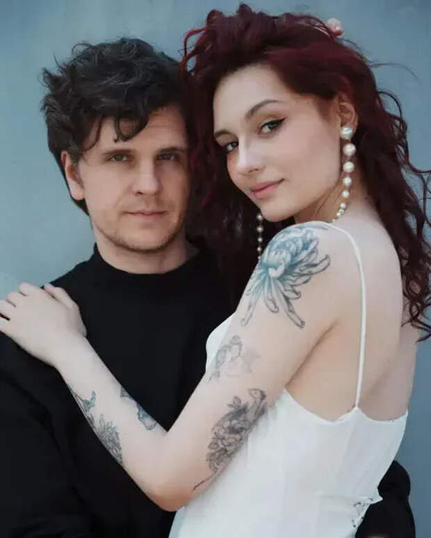 Мария Михалкова-Кончаловская с мужем