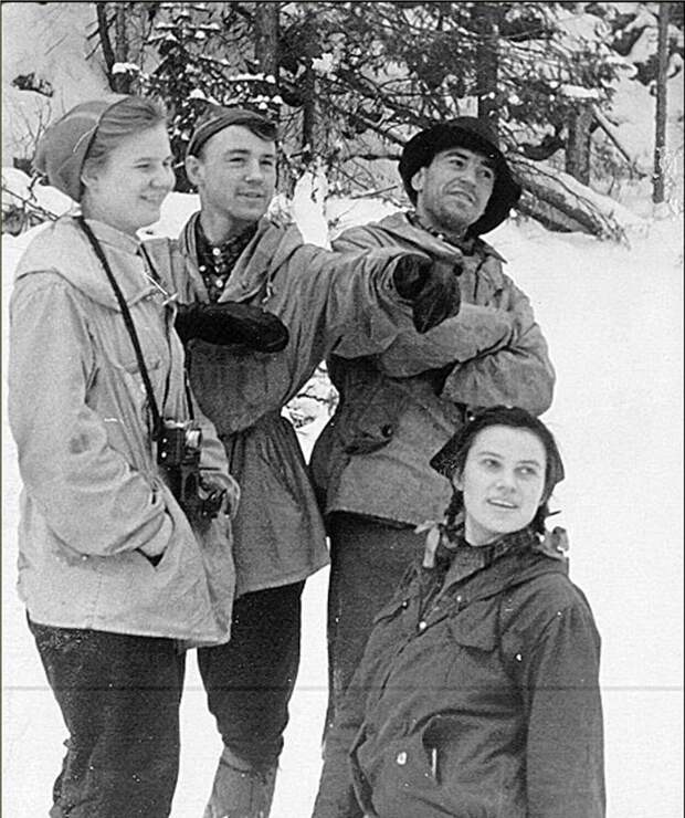 Одна из последних фотографий группы Дятлова. Северный Урал, 1959 год. было, история, фото