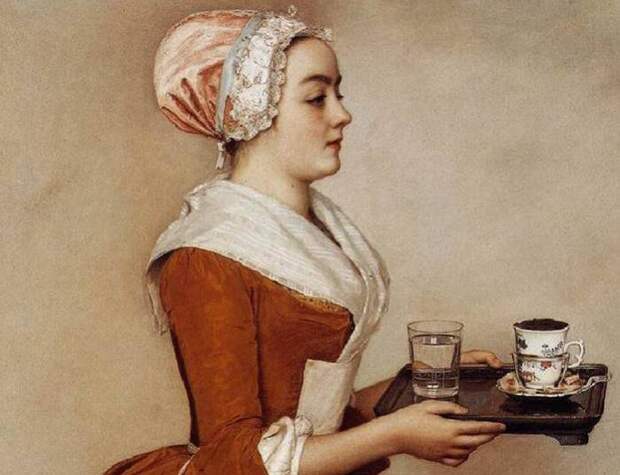 Жан-Этьен Лиотар. Шоколадница, 1745. Фрагмент | Фото: artchive.ru Жан-Этьен Лиотар. Шоколадница, 1745. Фрагмент | Фото: artchive.ru