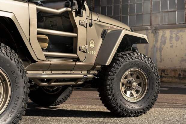 Модифицированный Jeep Wrangler от Quadratec - идеальная ретро-сборка