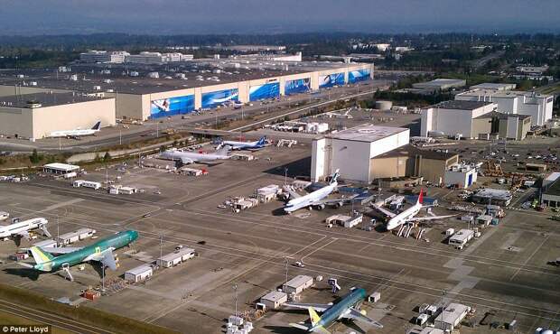 Завод Boeing в США