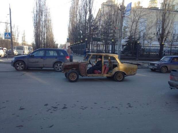 Подборка автомобильных приколов авто, автоприколы, приколы