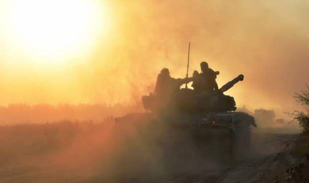 Штурмовики группировки «Юг» подбили танк ВСУ под Богдановкой в ДНР