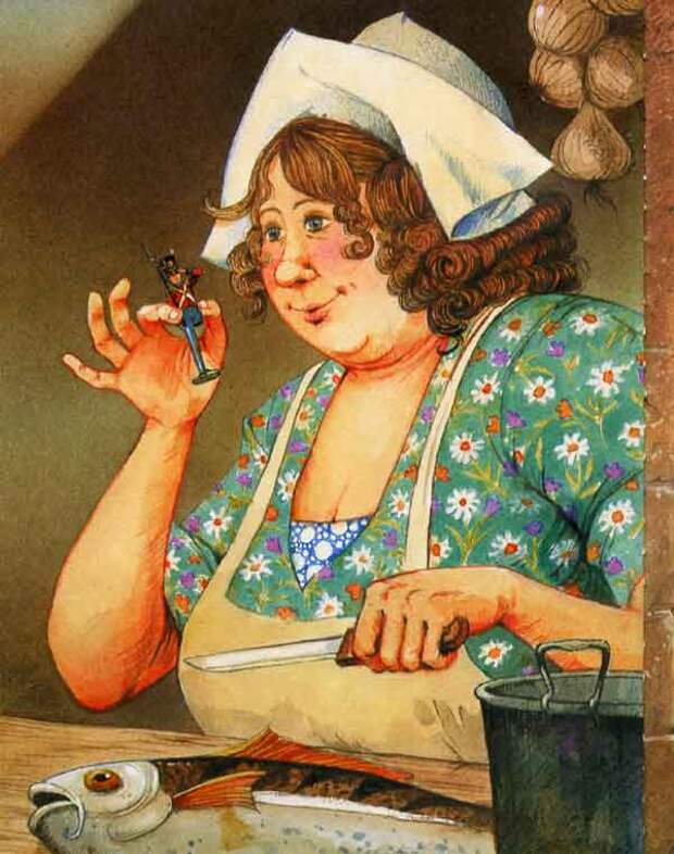 Как тетя рисует