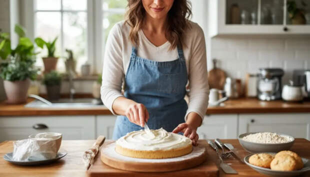 Этот крем съедают ложкой до того, как соберут торт: рецепт заварной основы для Наполеона, Медовика и эклеров