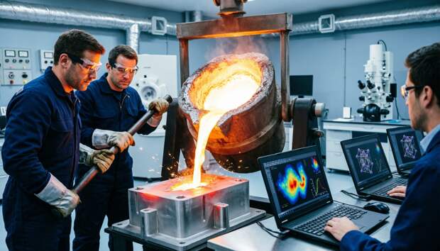 ИИ разработал новую сталь для трехмерной печати