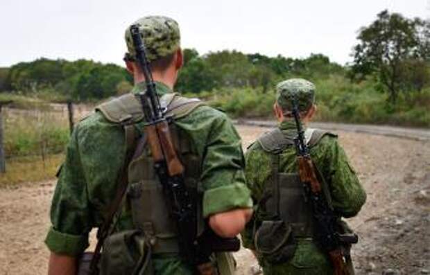 Российских пограничников атаковали боевики с территории Украины Российских пограничников атаковали боевики с территории Украины