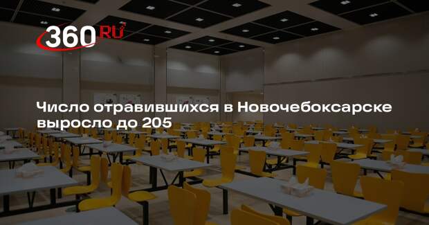 Минздрав Чувашии: в новочебоксарской школьной столовой отравились 205 человек