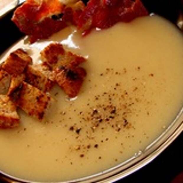 крем-суп из хамона