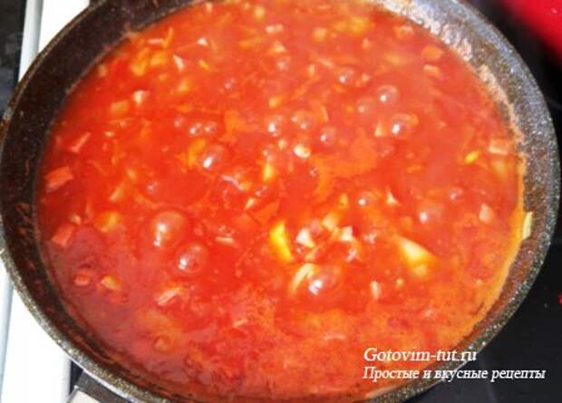 Фаршированные макароны трубочки