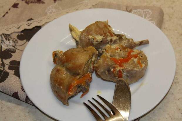 Кролик с травами