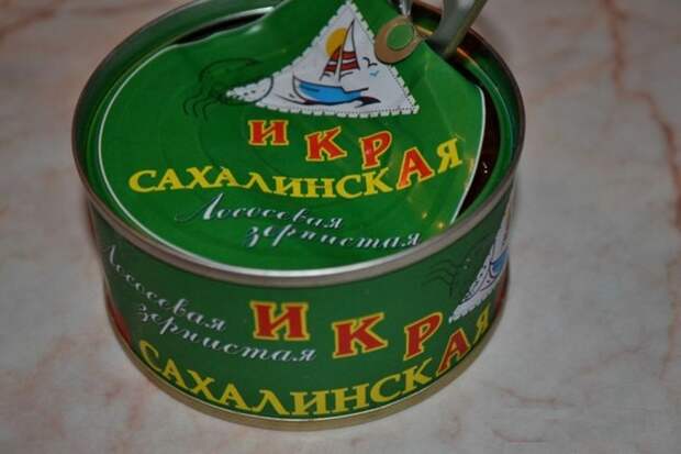 красная икра банка