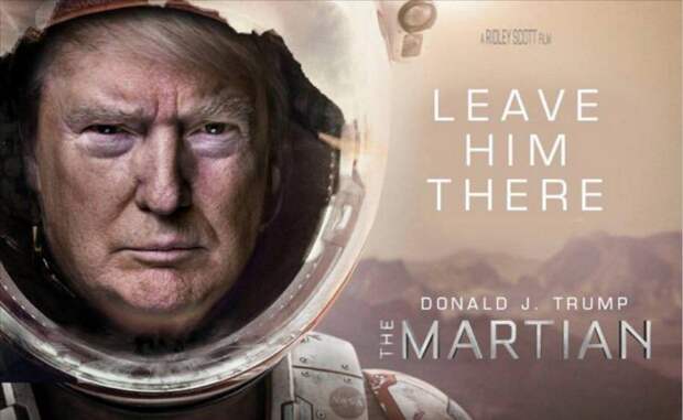 Трамп космонавт