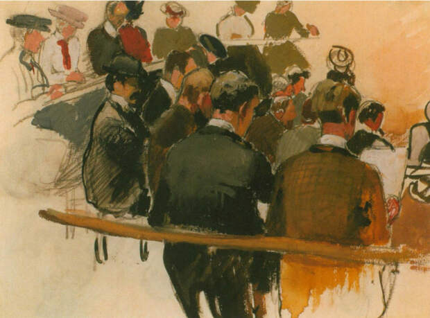 В студии Париж. 1905-1906