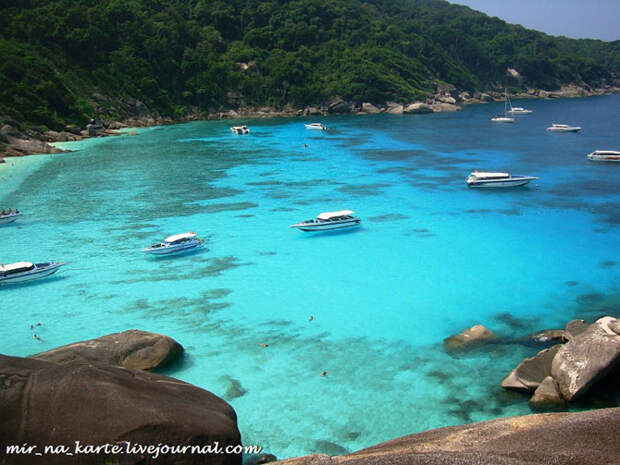 Симиланские острова в Таиланде: рай на земле
