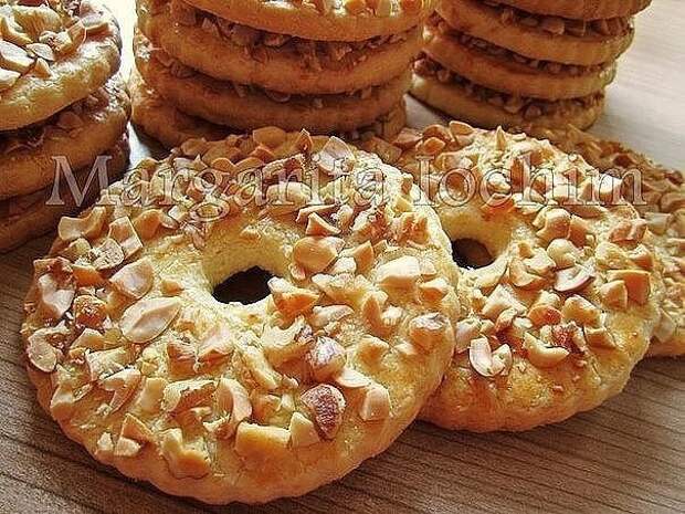 Песочное кольцо с орехами СССР, еда, ностальгия