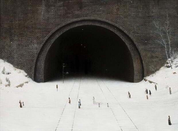 Меланхоличные иллюстрации Aron Wiesenfeld Меланхоличные иллюстрации Aron Wiesenfeld
