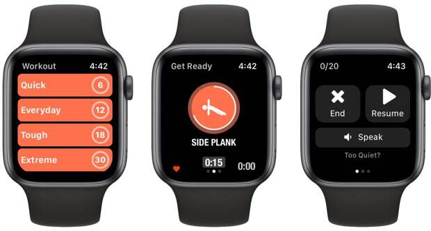 Streaks Workout Apple Watch app