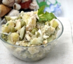 Картофельный салат с тунцовым соусом