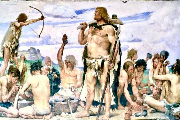 Люди позднего каменного века мало чем отличались от людей 21 века