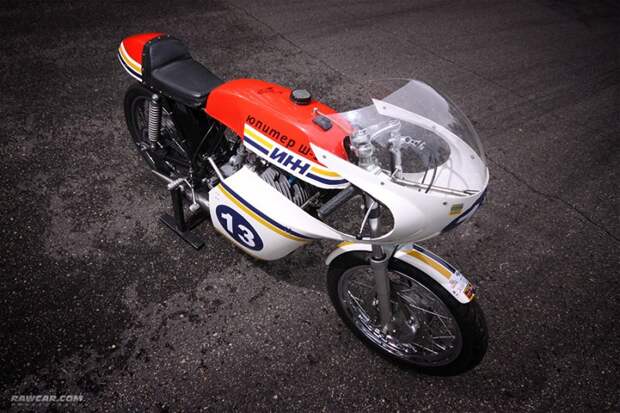 Гоночный мотоцикл ИЖ Ш-12 "Юпитер" 1983 года иж, мото, мотоцикл, юпитер