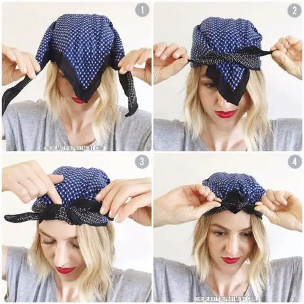 Как завязать шапку