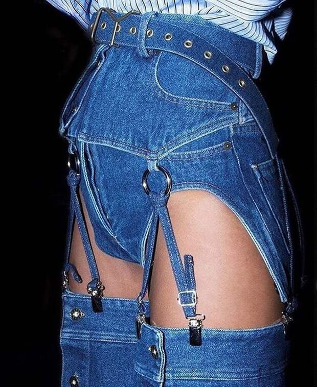 Трусы из джинсов