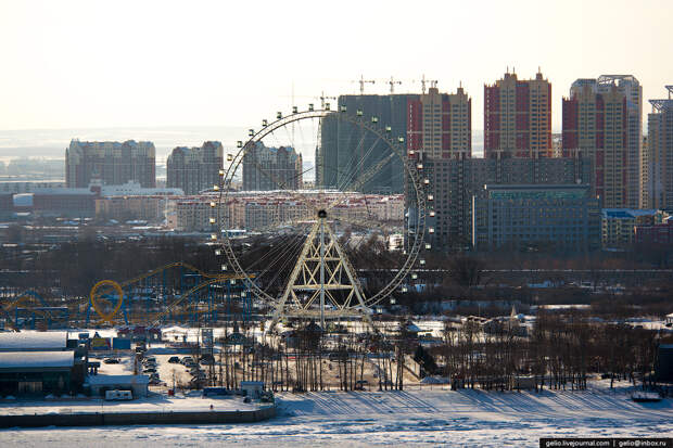 Благовещенск с высоты