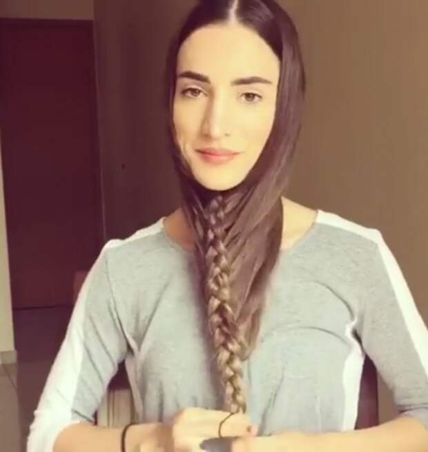 прическа на длинные волосы с плетением
