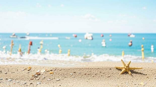 Отдых на море / Изображение сгенерировано FusionBrain.AI от Sber AI / amic.ru