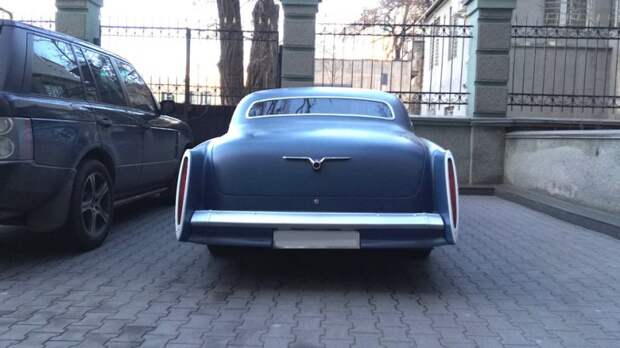 Уникальная американская "Волга" купе из Одессы Уникальная американская "Волга" купе из Одессы газ-21, кастомайзинг. волга, тюнинг