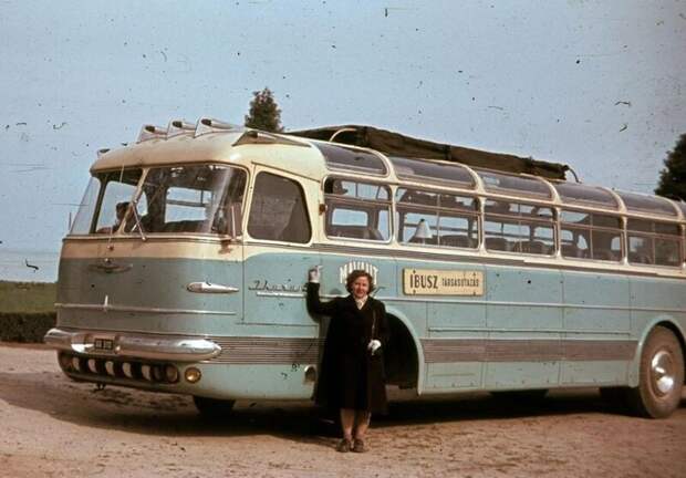 Венгрия, 1959 год. Перед вами — красавец Ikarus 55.