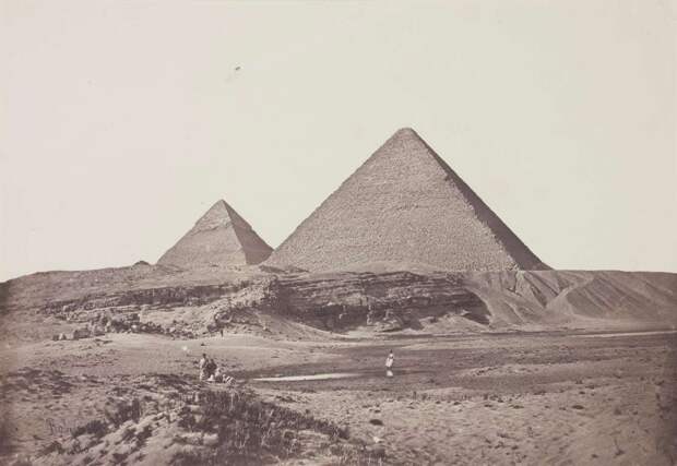 7. Пирамиды в Гизе. 1857 год. история, фото