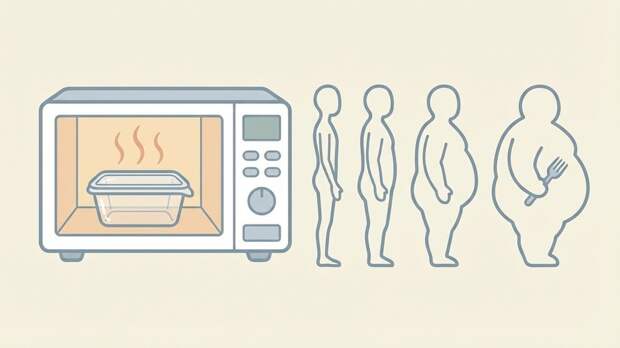 Врач Вовк: подогрев еды в пластике провоцирует набор веса