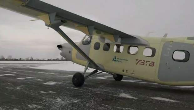 Самолет ЛМС-901 «Байкал» с двигателем ВК-800 впервые поднялся в воздух