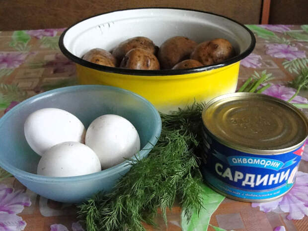 Рецепты по выходным - Картофельные зразы с сардинами