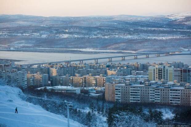 Мурманск - город за Северным полярным кругом (38 фото)
