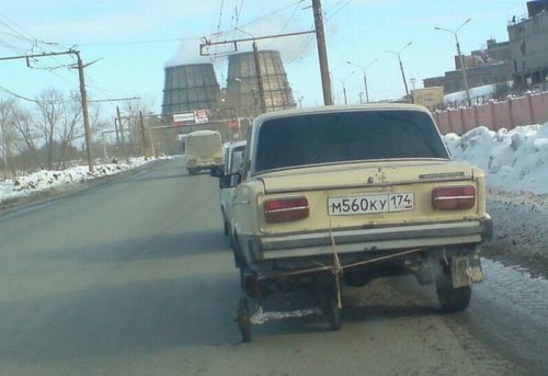 Сумасшедшие транспортные средства (21 фото)