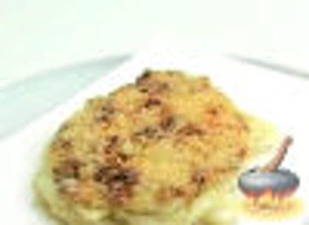 Фото к рецепту: Картофель, запеченный со сливками и сыром