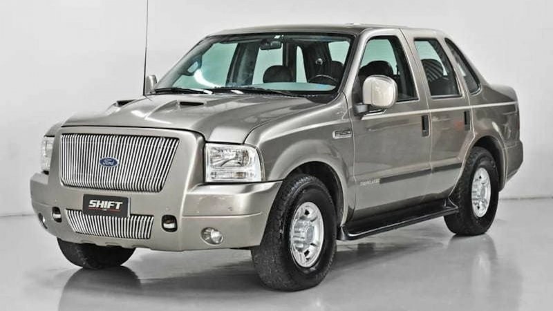Пикап Ford F-250 Super Duty в виде странного седана из Бразилии
