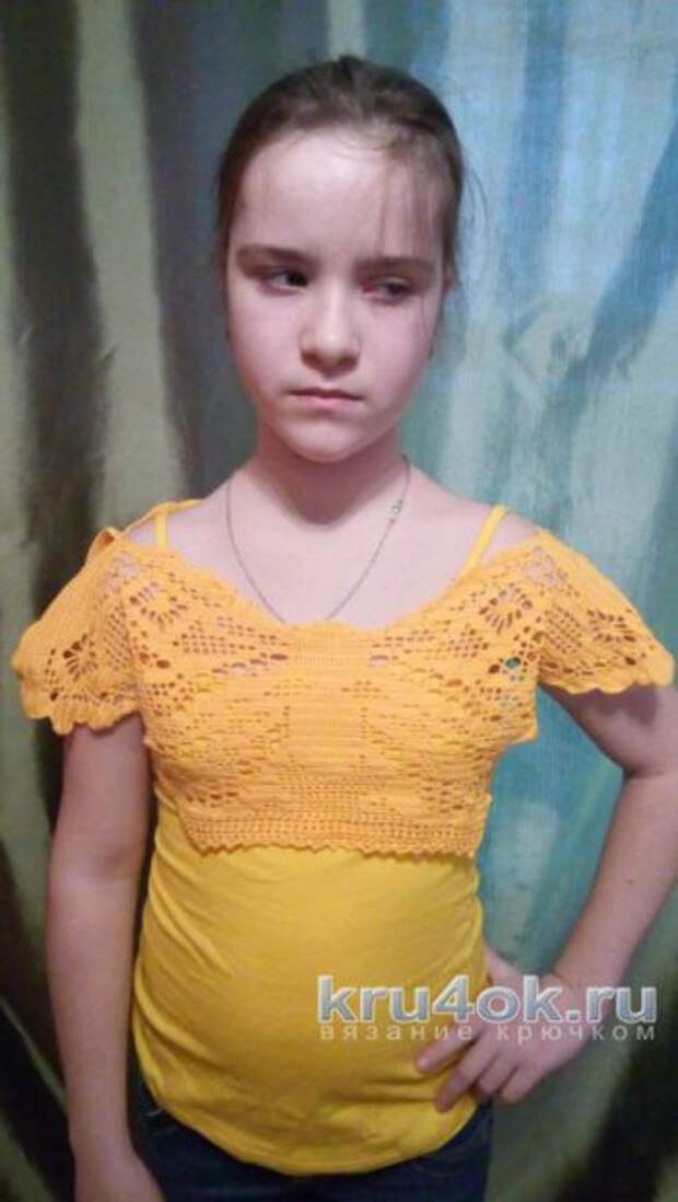 Вязаные топики крючком