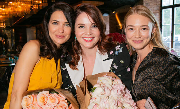 Оксана Акиньшина и Екатерина Климова на дне рождения Екатерины Вуличенко