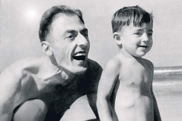 Михаил Боярский с отцом Сергеем Боярским. 