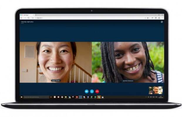 Браузер Edge получил встроенную поддержку Skype for Web