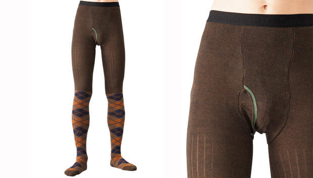Мужские колготки с гульфиком
