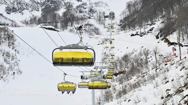 Появилось видео неудачного прыжка девушки с подъемника в Подмосковье