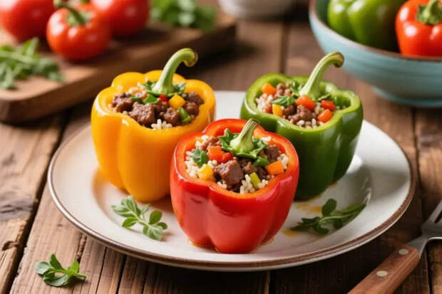 Секрет идеальной начинки для фаршированных перцев