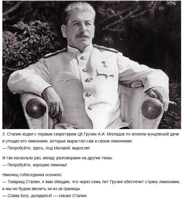Шутки Иосифа Сталина из мемуаров его охранника Шутки Иосифа Сталина из мемуаров его охранника