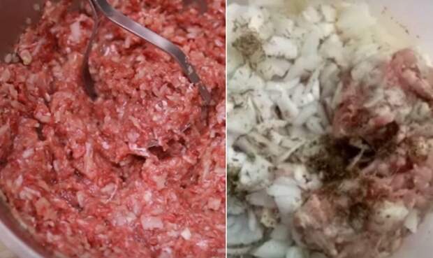 маленькие круглые пирожки с мясом