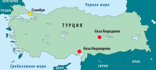 На базе «Инджирлик» в Турции, где хранится ядерное оружие, произошел инцидент